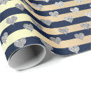 Search for navy blue and silver wrapping paper Gold