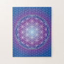 Recherche de fleur de la vie puzzles Mandala