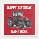 Search for red tractor napkins Kids