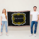 Search for throw blankets Recognizable logo