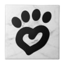 Recherche de conception de patte de coeur Chien