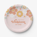 Search for retro 70s plates Flowers
