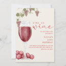 Search for fine wine invitations Aged to perfection