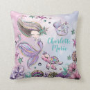 Search for beach nursery pillows mermaid