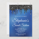 Search for blue ombre invitations Sparkle