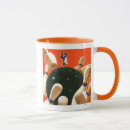 Search for bowling mugs Illustration
