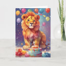 Search for digital lion cards Cartoon