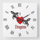 Recherche de créature mythique horloges Dragon rouge