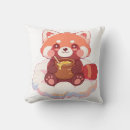 Search for red panda pillows Cartoon