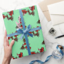 Search for brown santa wrapping paper Green