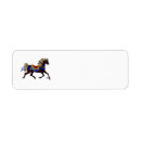 Search for carousel return address labels Blue