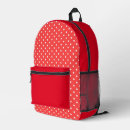 Recherche de rouge et blanc sacs École