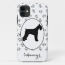 Search for schnauzer iphone cases Black and white