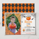 Search for pumpkin halloween invitations Children