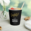 Search for graduation paper cups Elegant