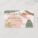 Recherche de style bohème cartes visite Customer