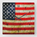 Recherche de drapeau américain grunge horloges Amérique