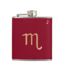 Recherche de monogrammes flasques Fiole monogrammée