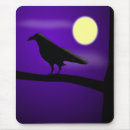 Search for raven mousepads Halloween