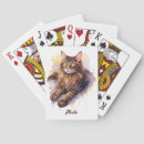 Search for maine playing cards Cat lover