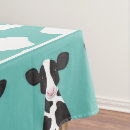 Search for farm animals tablecloths Cow