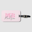 Search for monogram luggage tags Trendy