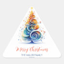 Search for colourful triangles stickers Minimalist