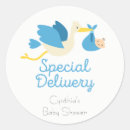 Search for blue stork stickers Stork baby shower
