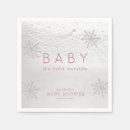 Recherche de pink baby shower napkins Rose