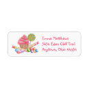 Search for sweet treats return address labels Candy