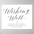 Search for wishing well signs Elegant calligraphy
