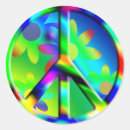 Search for hippie peace sign stickers Hippies