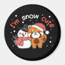 Recherche de panda rouge magnets Noël