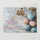 Recherche de oeufs de pâques cartes postales Aquarelle