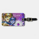 Recherche de masque bagages étiquettes Mascarade