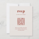 Search for retro wedding rsvp cards Qr code
