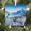 Search for winter scene ornaments Mountains