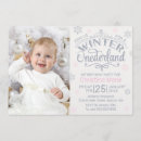 Recherche de snowflake 1ans anniversaire invitations Petite fille