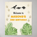 Search for dinosaur welcome signs Prehistoric