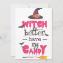 Search for my first halloween postcards Witch