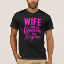 Search for 20 year wedding anniversary tshirts Husband