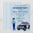 Search for female retirement party invitations Modern