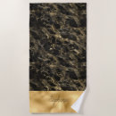 Search for black and gold beach towels Elegant