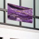 Search for purple gold banners Agate