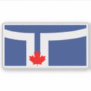 Recherche de drapeau de toronto autocollants Territoire