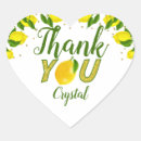 Search for gold heart thank you stickers Bridal shower