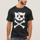 Recherche de chat de pirate tshirts Crâne