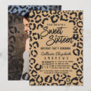 Recherche de leopard sweet 16 invitations Pour tous