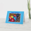Recherche de bowling vœux cartes Cuire