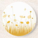 Search for elegant simple modern floral flower coasters Minimalist